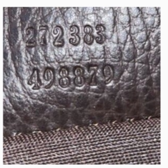 Gucci Dark Brown Shoulder Bag with Gold Chain - Picture 2 of 2